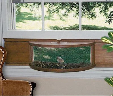 Panoramic Window Feeder With Mirror 3 Panoramic Window Feeder With Mirror