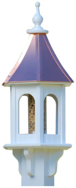 Copper Roof Gazebo Bird Feeder - 28x10 -Bird Products Store BF 10 BC