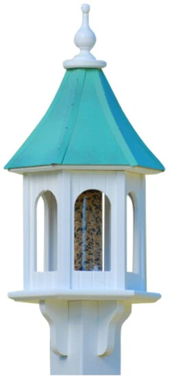 Copper Roof Gazebo Bird Feeder - 28x10 -Bird Products Store BF 10 PC