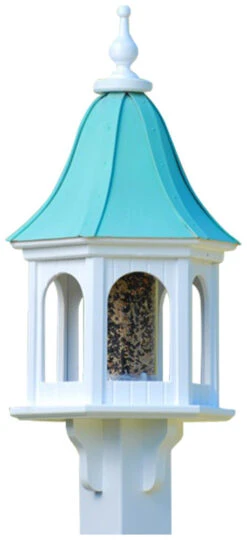 Copper Roof Gazebo Bird Feeder Bell Shape - 28x12 -Bird Products Store BF12 PC PANELS df49314d 9749 4013 b0ae 879e934f42d1