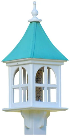 Copper Roof Bird Feeder Arch Window - 28x12 -Bird Products Store BF12 SQ PC