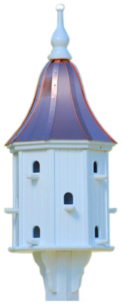 Copper Roof Dovecote Birdhouse 42x16 8 Copper Roof Dovecote Birdhouse 42x16 -Bird Products Store BH16 12 BC BELL