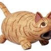 Orange Tabby Fat Cat Wood Birdhouse -Bird Products Store BOB ORTABFC