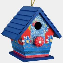 Boho Style Hanging Birdhouse