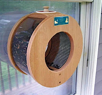 Port Hole Window Bird Feeder 3 Port Hole Window Bird Feeder