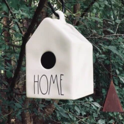 Ceramic Birdhouse- Rae Dunn Home