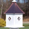 Copper Roof Birdhouse 28x10- 4 Portals 1 Copper Roof Birdhouse 28x10- 4 Portals -Bird Products Store Copper Roof Birdhouse 28x10 Portals