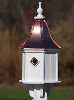 Copper Roof Birdhouse 28x12- 3 Portals