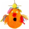 Felted Wool Birdhouse-Rubber Ducky 1 Felted Wool Birdhouse-Rubber Ducky -Bird Products Store DZ DUCK