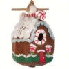 Felted Wool Gingerbread Chalet -Bird Products Store DZI484047