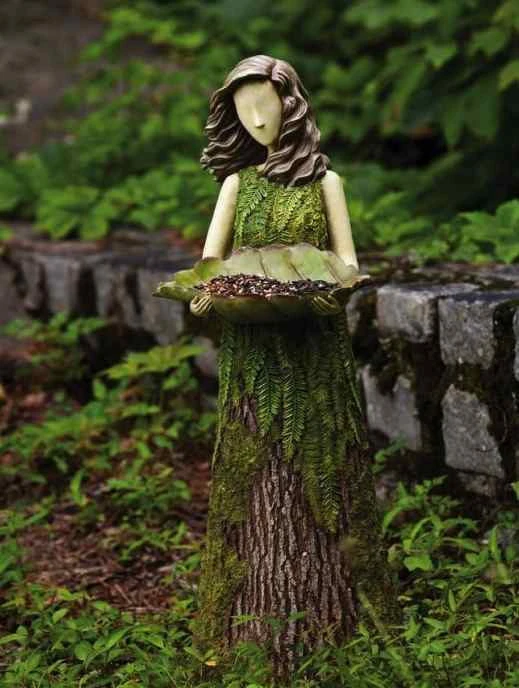 Woodland Goddess Bird Feeder 3 Woodland Goddess Bird Feeder