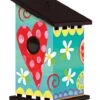 Folk Garden Vinyl Birdhouse -Bird Products Store Folk Garden Vinyl Birdhouse