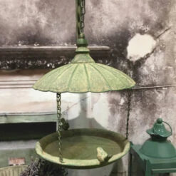 Bird Products Store -Bird Products Store Hanging Tray Bird Feeder with Cover