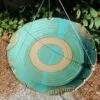 Large Stoneware Hanging Bird Bath -Bird Products Store Large Stoneware Hanging Bird Bath Teal