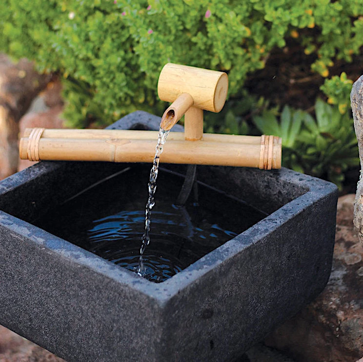Traditional Bamboo Fountain Kit 3 Traditional Bamboo Fountain Kit