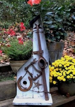 Vinatge Farm Birdhouses- 3 Styles