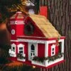 Yuletide Cottage Birdhouse -Bird Products Store Yuletide Cottage Birdhouse Red 2474f6e2 efaf 4ed4 a3b2 4c6ffb86879e