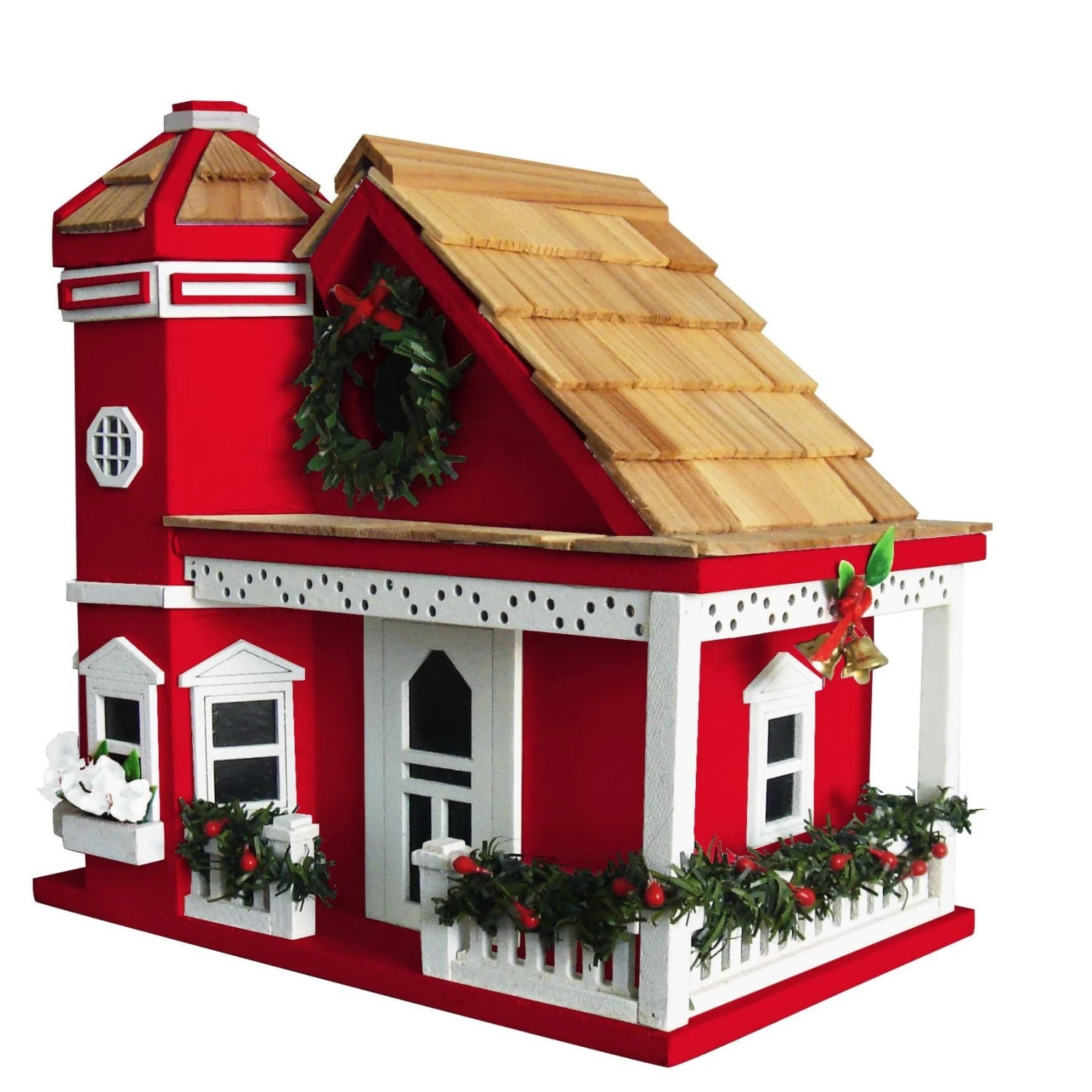 Yuletide Cottage Birdhouse 4 Yuletide Cottage Birdhouse - Image 2