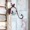 Cast Iron Scroll Hanger 1 Cast Iron Scroll Hanger -Bird Products Store cast iron scroll hanger