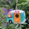 Ceramic Camper Birdhouse -Bird Products Store ceramic camper birdhouse 24342a87 3ef5 422a b95f 2696ab654894