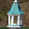 Copper Roof Bird Feeder Column Style - 28x12 -Bird Products Store copper roof bird feeder vinyl pvc 28x12 columns 2