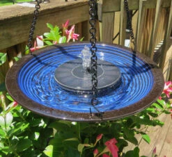 Solar Bird Bath With Stand 10 Solar Bird Bath With Stand -Bird Products Store hanging solar bird bath blue 58e3595c f05a 47d5 af9a 9a56907fce45