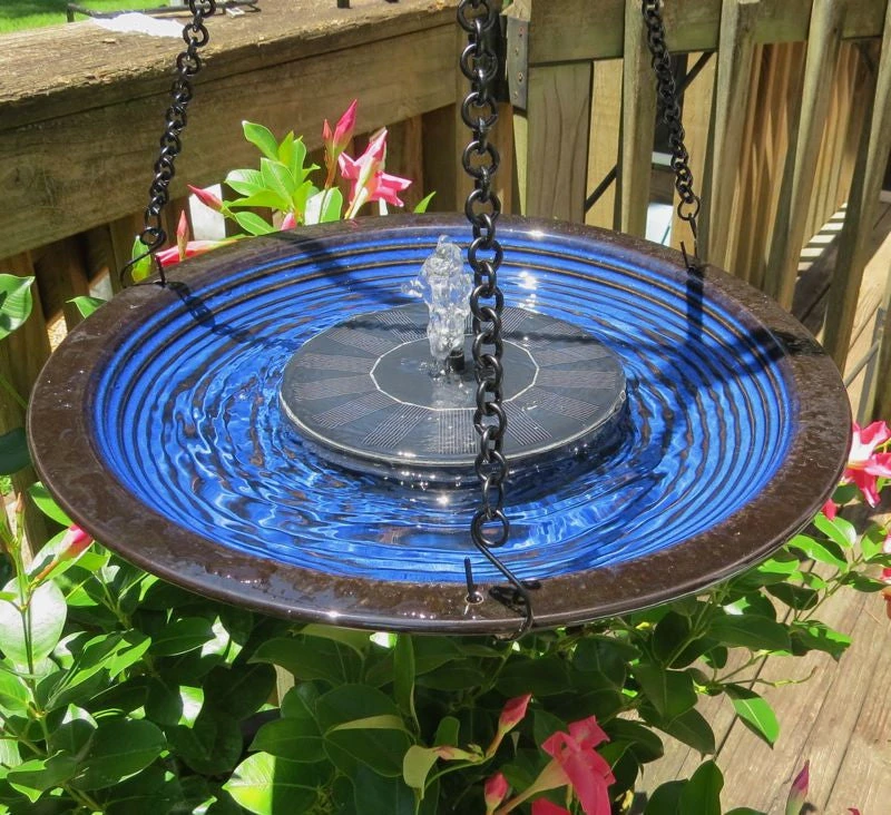 Solar Bird Bath With Stand 6 Solar Bird Bath With Stand - Image 4
