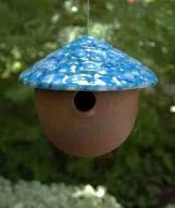 Gourd Bird Feeder -Bird Products Store jj frostyblue