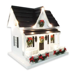 Lighted Holiday Birdhouse 9 Lighted Holiday Birdhouse -Bird Products Store lighted holiday birdhouse with bracket 06289725 3d25 4d47 9442 f5b4326bedd5